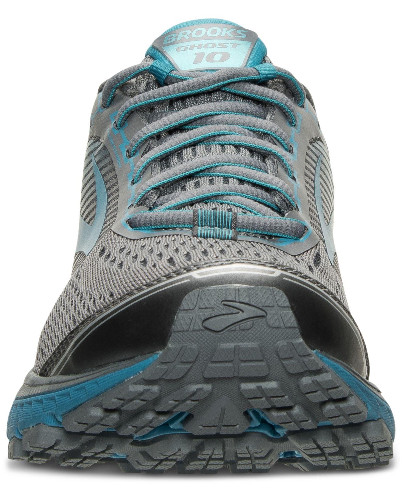 Brooks Synthetic Women's Ghost 10 Wide Running Sneakers From Finish
